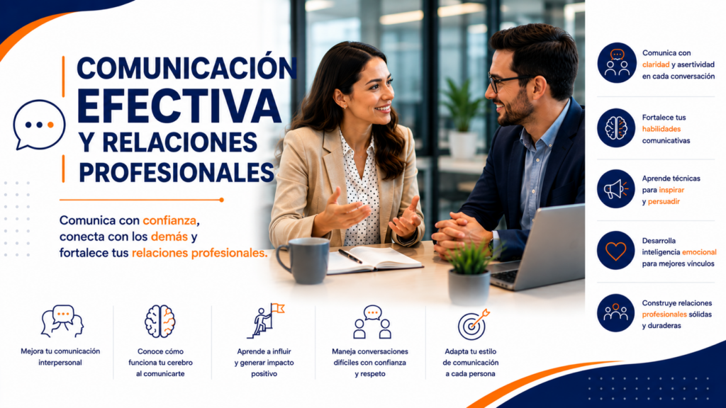 comunicación efectiva y relaciones profesionales