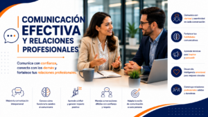 comunicación efectiva y relaciones profesionales