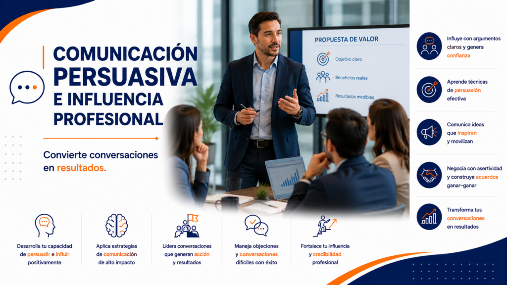 comunicación persuasiva e influencia profesional