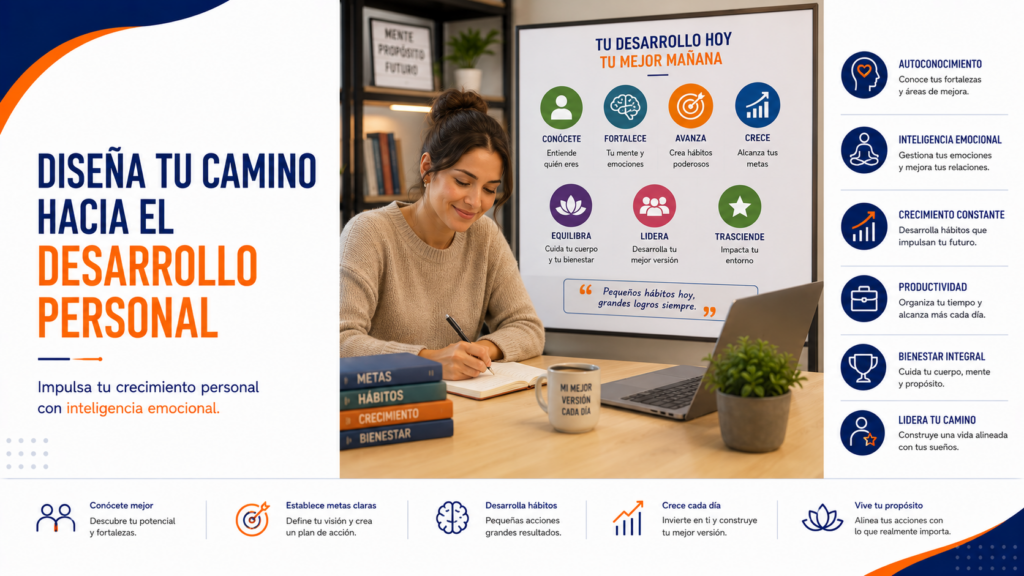 diseña tu camino hacia el desarrollo personal