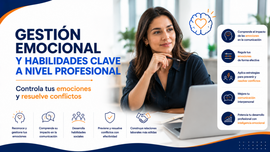 gestión emocional y habilidades clave a nivel profesional
