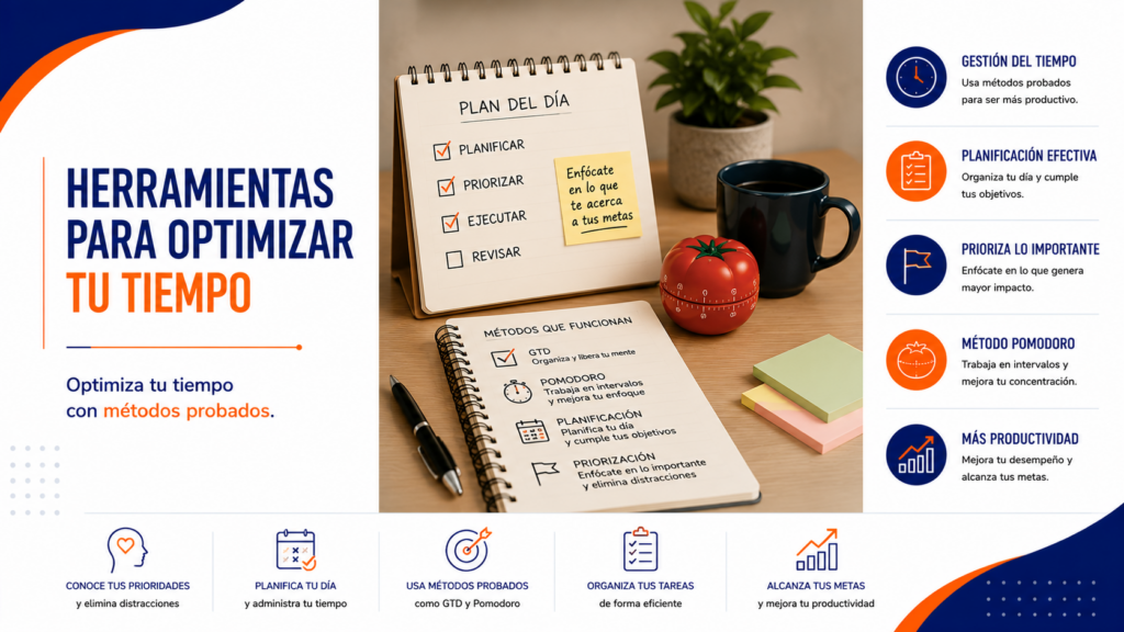 herramientas para optimizar tu tiempo