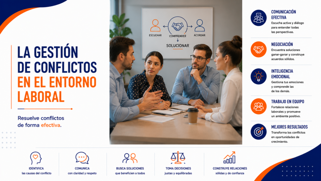 la gestión de conflictos en el entorno laboral
