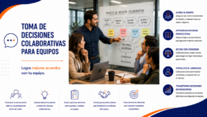toma de decisiones colaborativas para equipos